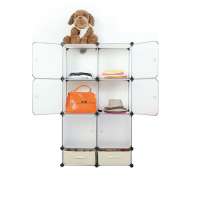 Diy Storage Cube Cabinet Wardrobe Warehouse Living Room Shoe Rack House Grid Cube Storage