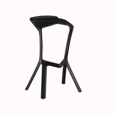 Free samples dining room furniture Creative simple design High leg Stackable colorful plastic chair