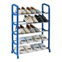 Popular Stackable DIY Combination Shoe Storage 3/4/5 Tier Shoe Rack Shelf Home Shoe Rack Storage Organizer